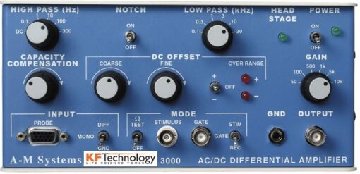 AC-DC 差動アンプ モデル 3000